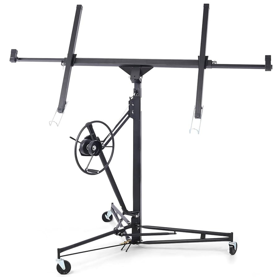 Rovibek 16 FT Drywall Lift, 150 LBS Heavy Duty Sheetrock Lift, Drywall Lift Panel Hoist, 360° Ad... | Amazon (US)