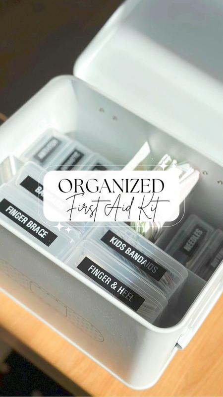This is how we have organized our first aid kit for a few years and it’s worked amazingly! 

#organization #organizedhome #organizingidea #organizing 

#LTKFamily #LTKKids #LTKHome