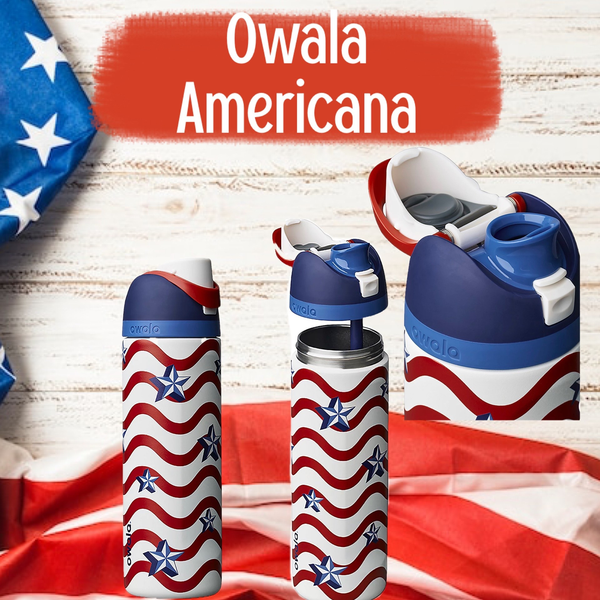 Owala Americana just dropped! I love the stars on this one. #owala

#LTKmomlife #LTKActive #LTKHome