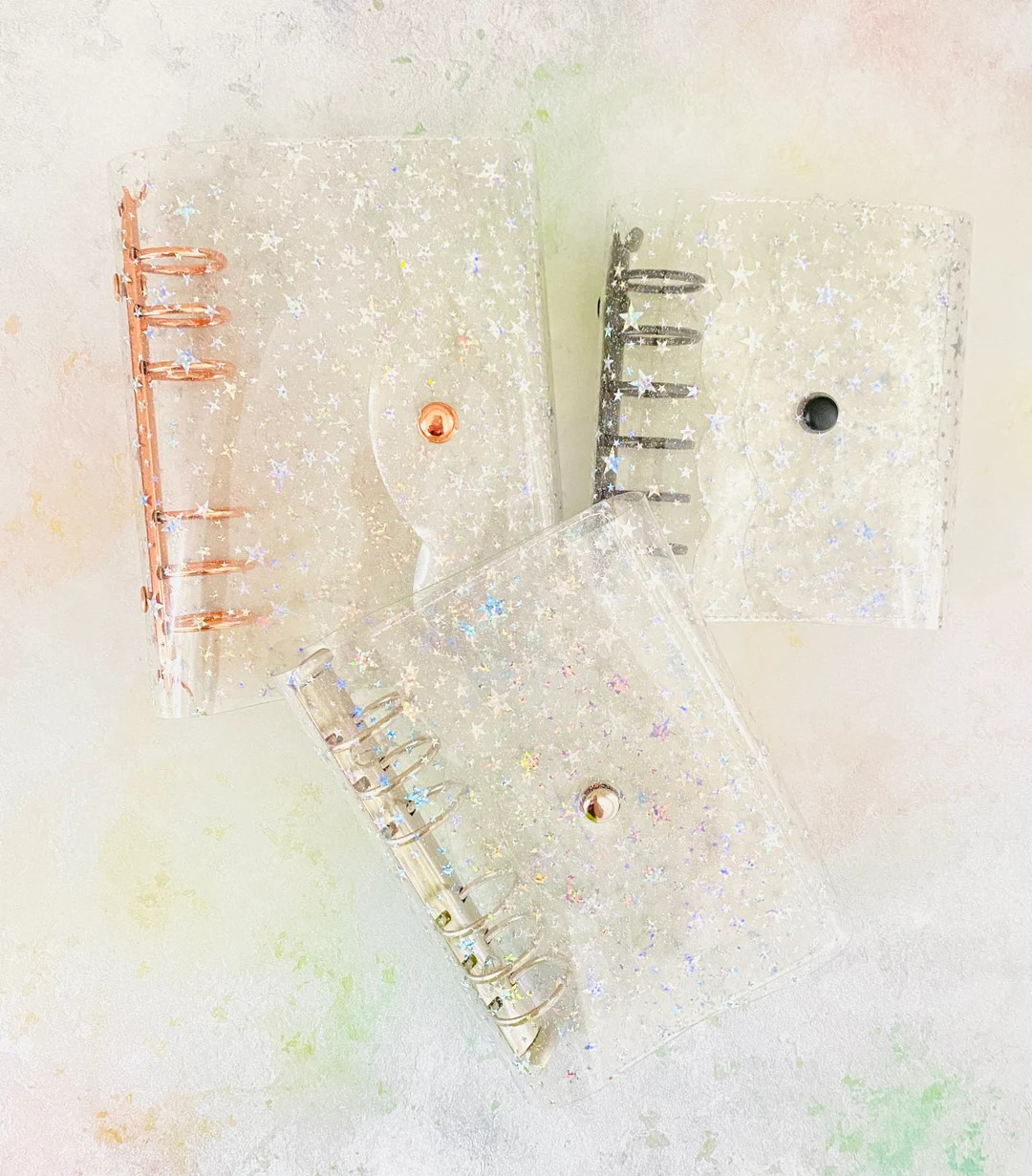 Handmade jelly ring size planner cover with 30mm rings. Handmade Ring jelly planner cover. 30mm s... | Etsy (US)