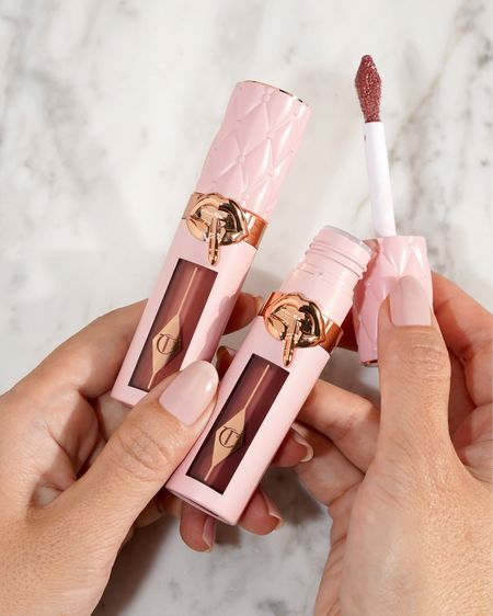 Charlotte Tilbury Plumpgasm Gloss and swatches with other Charlotte Tilbury Pillow Talk Shades

#LTKxSephora #LTKbeauty