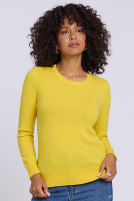 Cashmere Essential Crewneck Sweater - Glisten | NYDJ