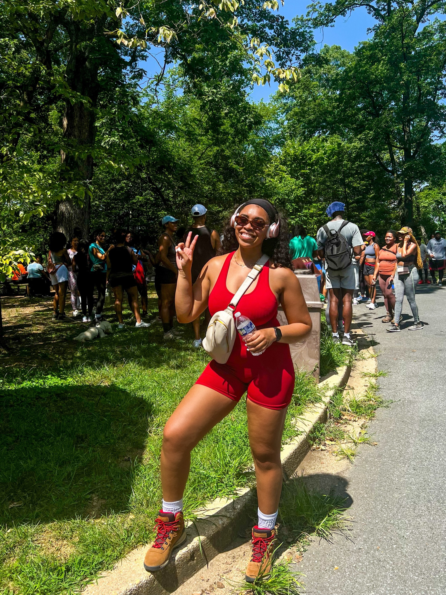 Another Summer bucket list activity crossed off! I went hiking and this is my outfit. Amazon Aurola workout romper, and I found these Columbia hiking boots on sale at DSW for just $50! #hiking

#LTKFitness #LTKShoeCrush #LTKActive