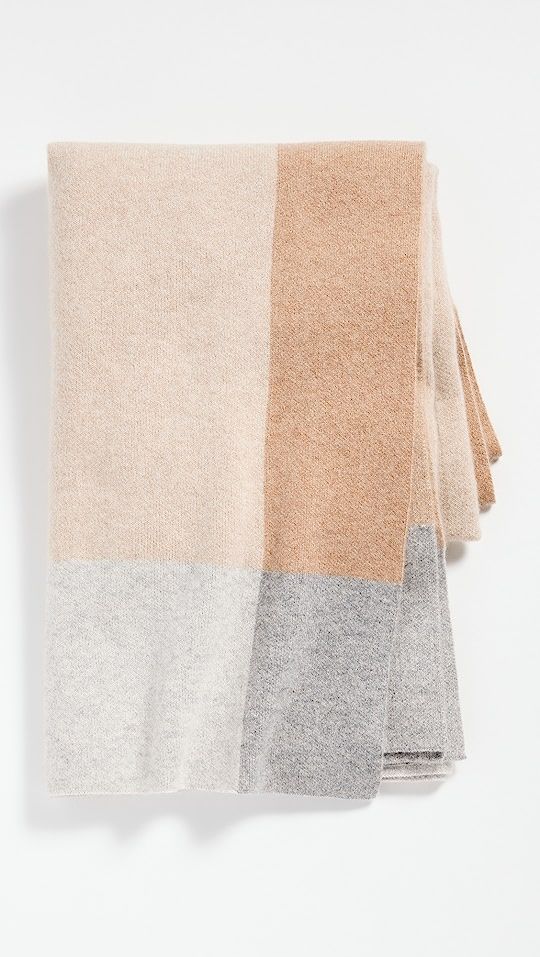 Cashmere Jacquard Blanket | Shopbop