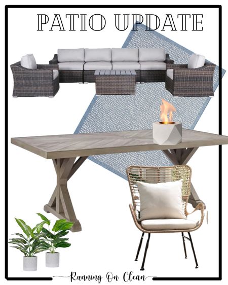 Patio update 
Most pieces on sale!
Patio furniture 
Outdoor dining table
Dining chairs 


#LTKSeasonal #LTKhome
