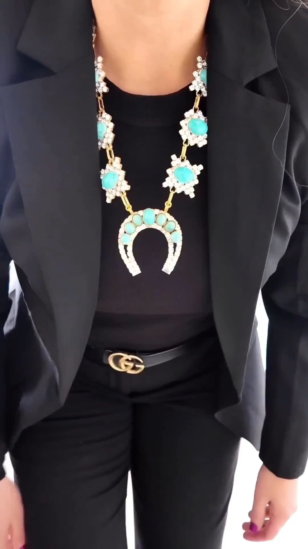 Check out these turquoise accessories I’m using to glam up my black suit for the fall season!

Blazer medium
Crewneck sweater medium 
Pants 32


Follow my LTK @jtstjtst11 on the @shop.LTK app to view this post and get my exclusive app-only content!

#LTKSeasonal #LTKOver40 #LTKSaleAlert #LTKTravel #LTKgrwm #LTKootd #LTKMidsize #LTKvlog #LTKU #LTKWorkwear