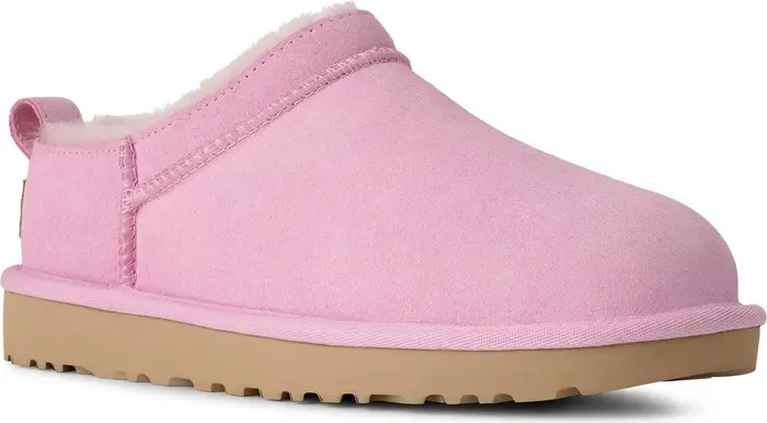 Classic Micro Genuine Shearling Lined Slip-On (Women) | Nordstrom