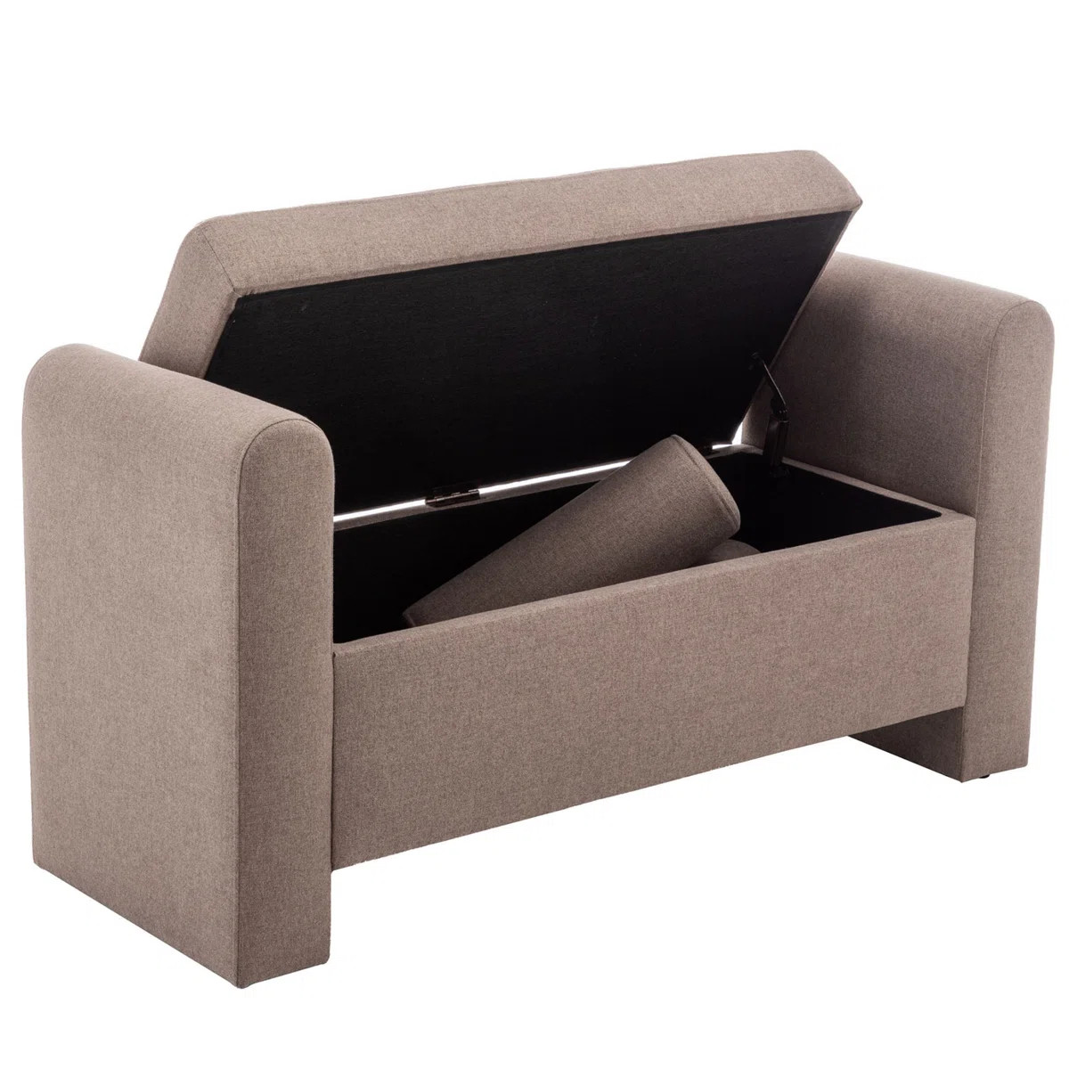 Lataja Polyester Upholstered Storage Bench | Wayfair North America