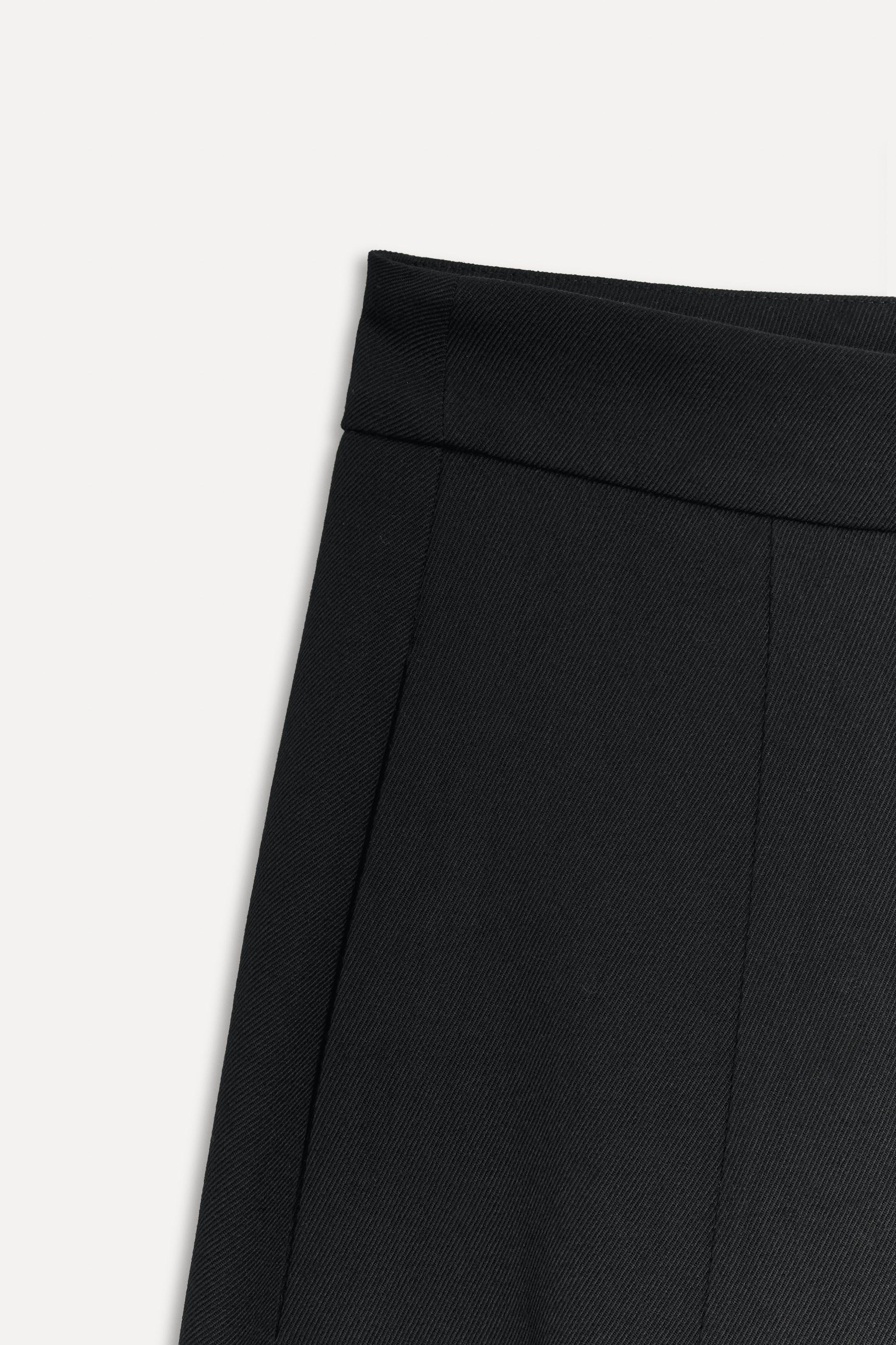 100% WOOL WIDE-LEG TROUSERS 50TH ANNIVERSARY | Zara UK