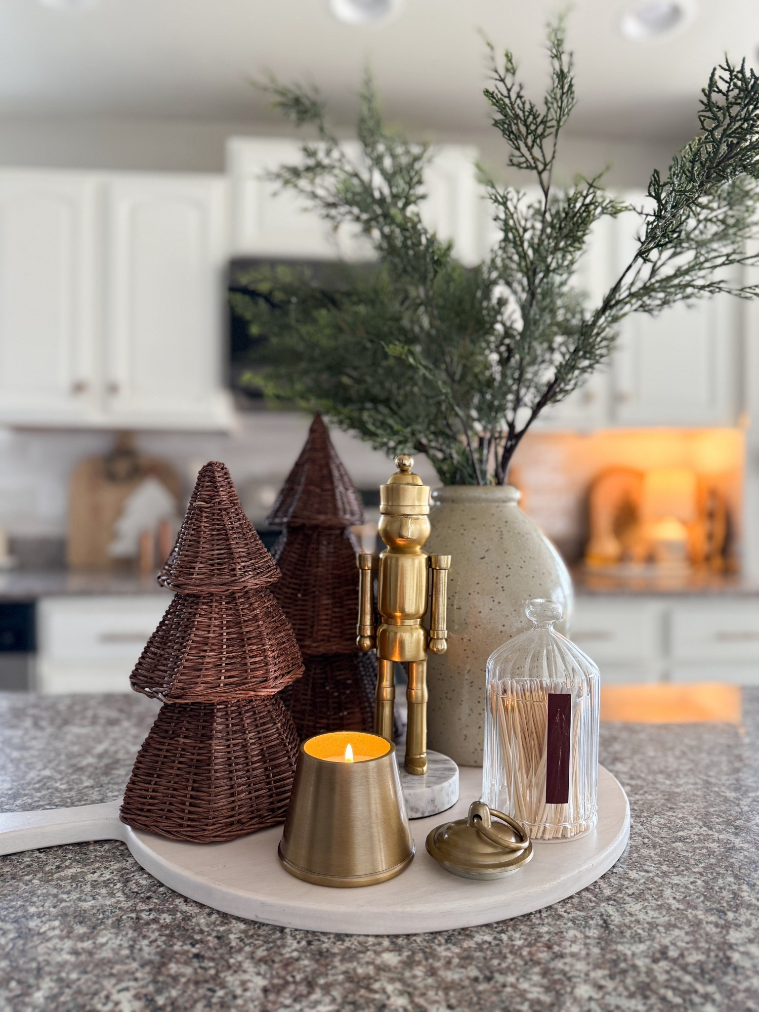 Christmas kitchen centerpiece 

#LTKHome #LTKHoliday #LTKFindsUnder50