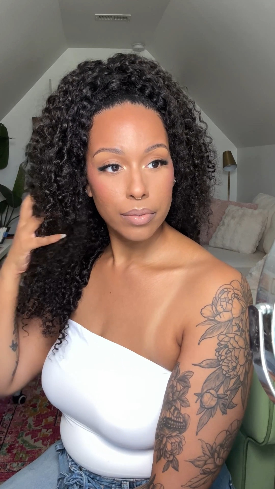 GRWM: Summer Day Date 

Hair: Iseehair kinky curly half wig

Top: Amazon

Jeans: Fashion Nova 


#LTKStyleTip #LTKMidsize #LTKBeauty