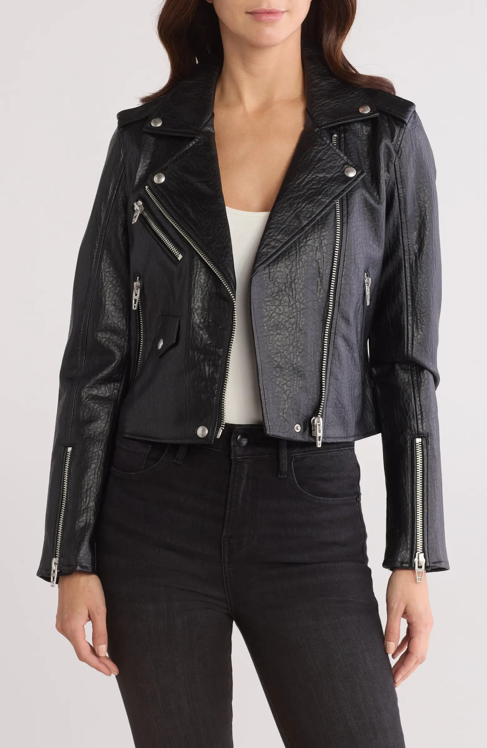 BLANKNYC Faux Leather Moto Jacket | Nordstromrack | Nordstrom Rack