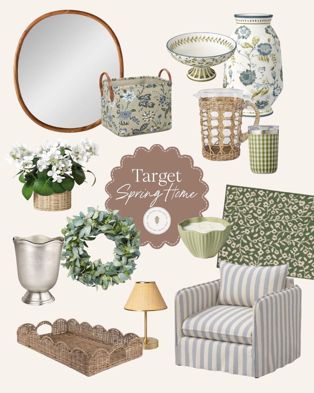 Target, spring, home, decor, chic, stripes, floral, pattern, rug, chair, mirror, lamp,

#LTKdayinmylife #LTKHome #LTKSeasonal