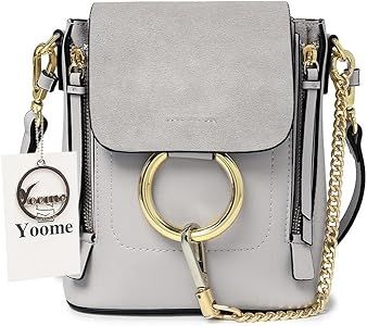 Casual Women's Retro Circular Ring Chain Bag Fashion Dull Polish Makeup Pouch For Girls | Amazon (US)