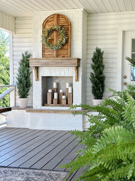 These Indoor/Outdoor Faux Cedar Topiaries are the perfect addition to your Spring Refresh! No maintenance and so realistic! 🌿🙌 #springporch #springrefresh #fauxplants #topiary #cypresstopiary

#LTKSeasonal #LTKhome
