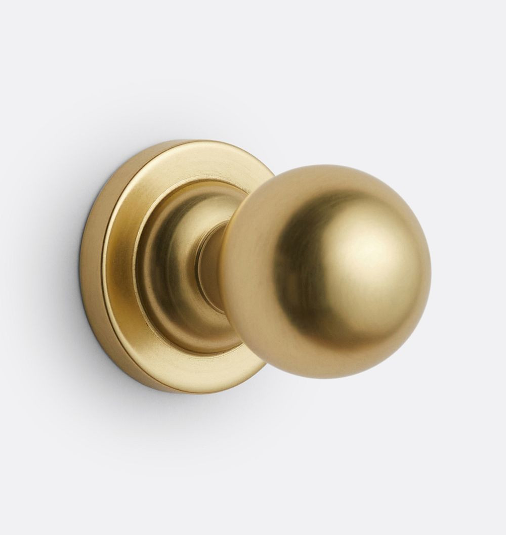 Naomi Cabinet Knob, Aged Brass | Rejuvenation