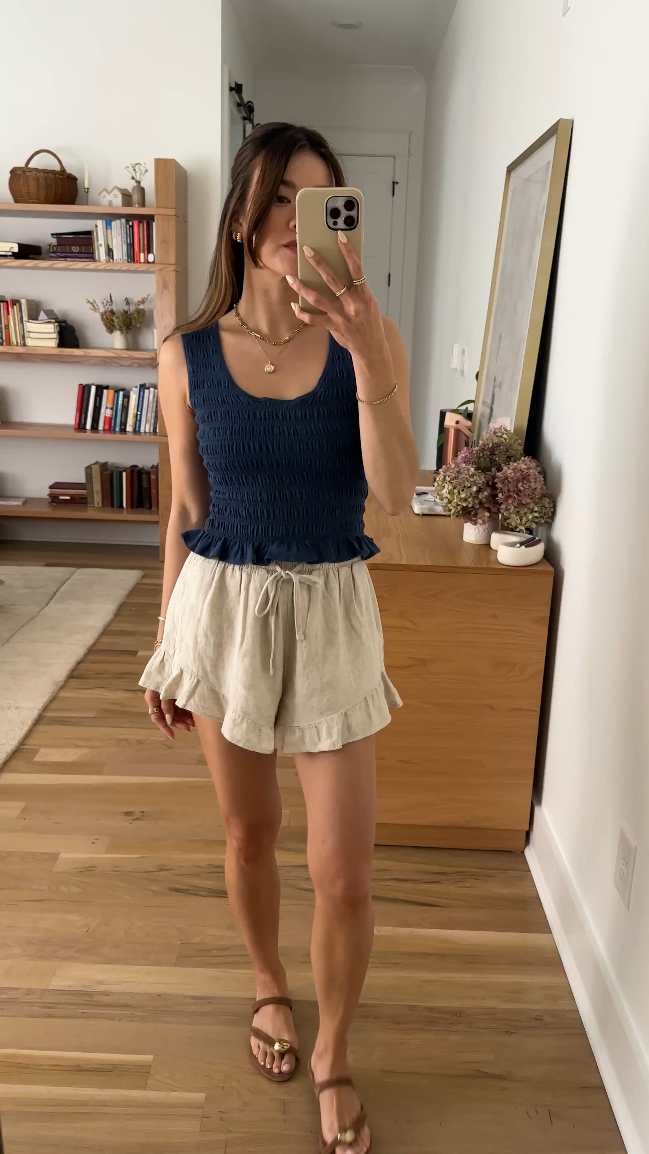 Sizing info: 
•Top size XS
•Shorts size XS in the color oatmeal

petite fashion, get dressed with me, outfit inspiration, ootd, nashville outfit, Nashville influencer, petite style, vacation style, casual outfits, mom style, petite shorts, spring outfits, spring outfit info, spring shorts, spring outfit idea, spring top, spring bag, spring shoes, spring tank,  

 @abercrombie 

#LTKPetite #LTKmomlife #LTKootd