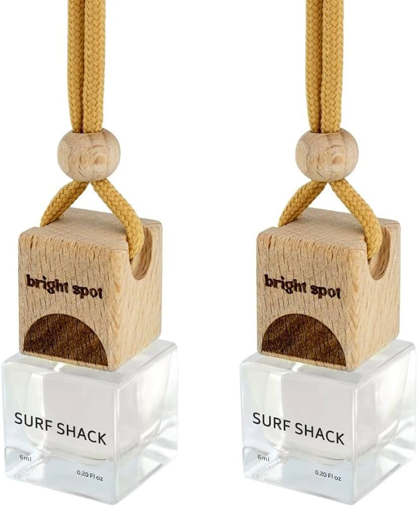 Bright Spot Surf Shack Car Fragrance - Premium Car Hanging Air Freshener, 120 Days Long-Lasting F... | Amazon (US)