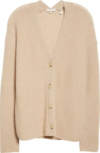 Shaker Stitch V-Neck Cashmere Cardigan | Nordstrom