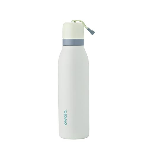 Owala FreeSip Twist Insulated Stainless Steel Water Bottle with Straw for Sports and Travel, BPA-Free, 18-oz, Mint/White (Iced Breeze) | Amazon (US)