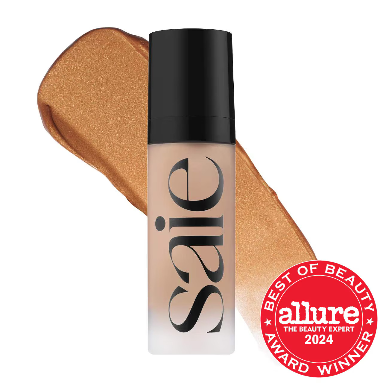 Saie Mini Glowy Super Gel Lightweight Dewy Highlighter Sunglow 0.5 oz / 15 mL | Sephora (US)