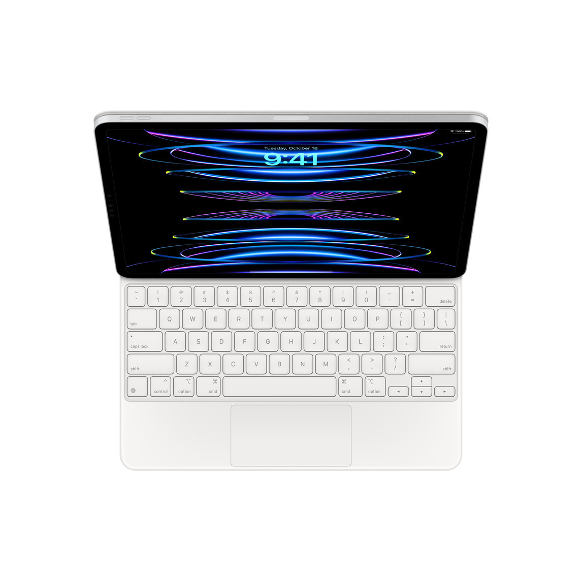 Magic Keyboard for iPad Pro 12.9‑inch (6th generation) - US English - White | Apple (US)