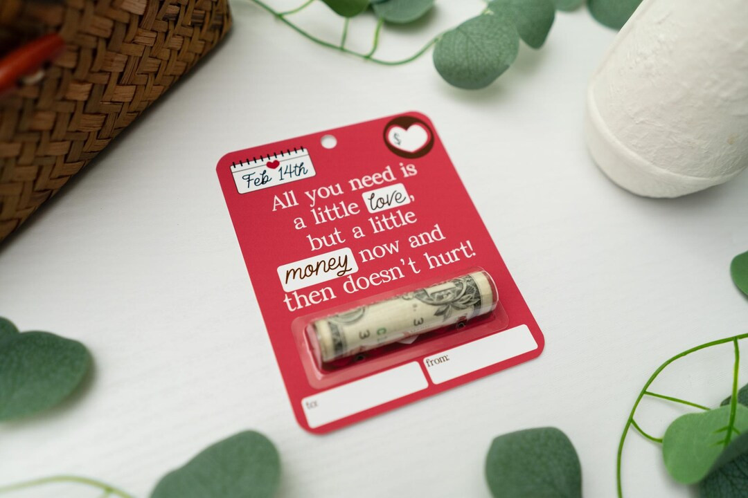 Gift Valentine Money Holder Valentine Money Card Gift Valentine Teen Gift Valentine Parents Valen... | Etsy (US)