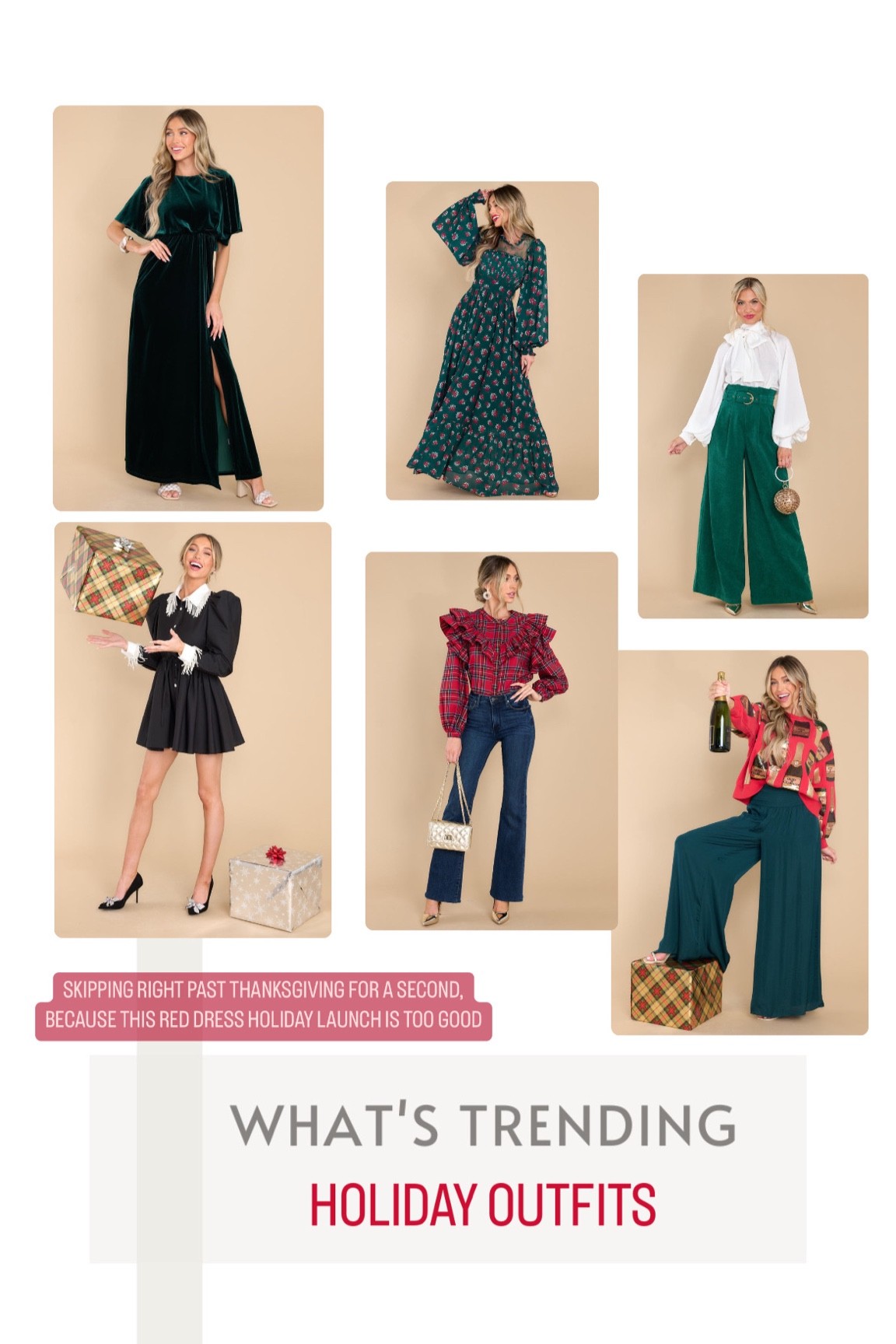 Holiday Outfit Ideas from Red Dress! 

#LTKHoliday #LTKstyletip #LTKCyberweek