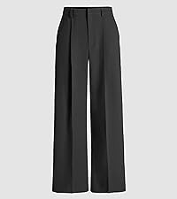 CIDER High Waist Pleated Wide Leg Pants | Amazon (US)