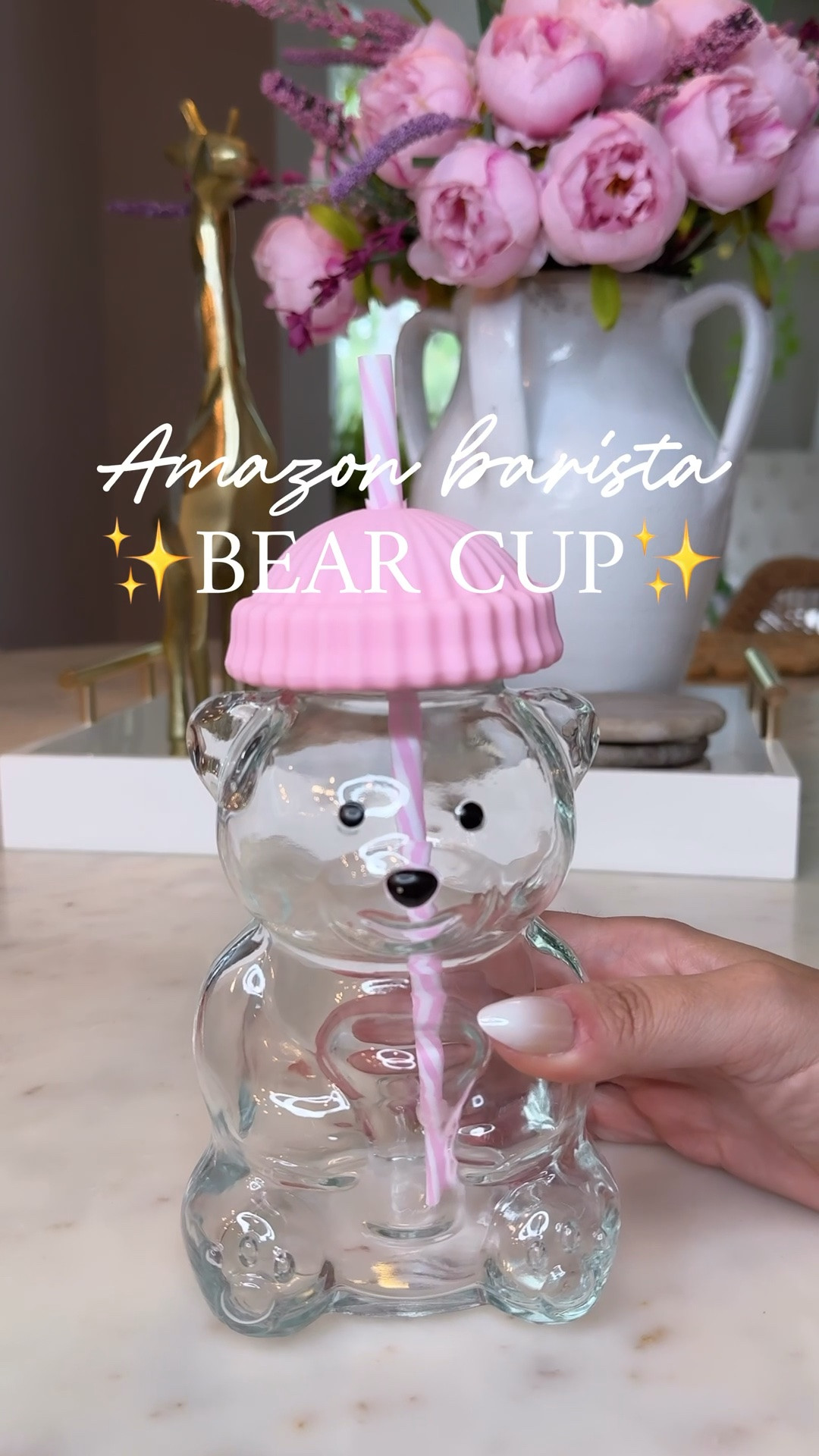 If you missed the Starbucks Bear cup drop don’t worry, because Amazon has us covered! and the best part is it’s pink!! 🎀

Home finds, Amazon home finds, coffee cup, coffee cup, iced coffee, home finds, coffee bar, coffee station, ice coffee cup, travel coffee cup, glass coffee cups, summer finds, summer 2026, coffee essentials, Amazon kitchen finds

#LTKHome