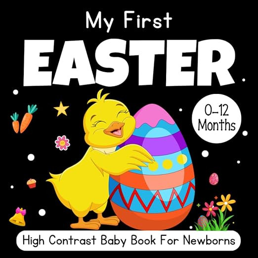 Easter Basket Stuffers - My First Easter, High Contrast Baby Book for Newborns 0-12 Months: Fun B... | Amazon (US)