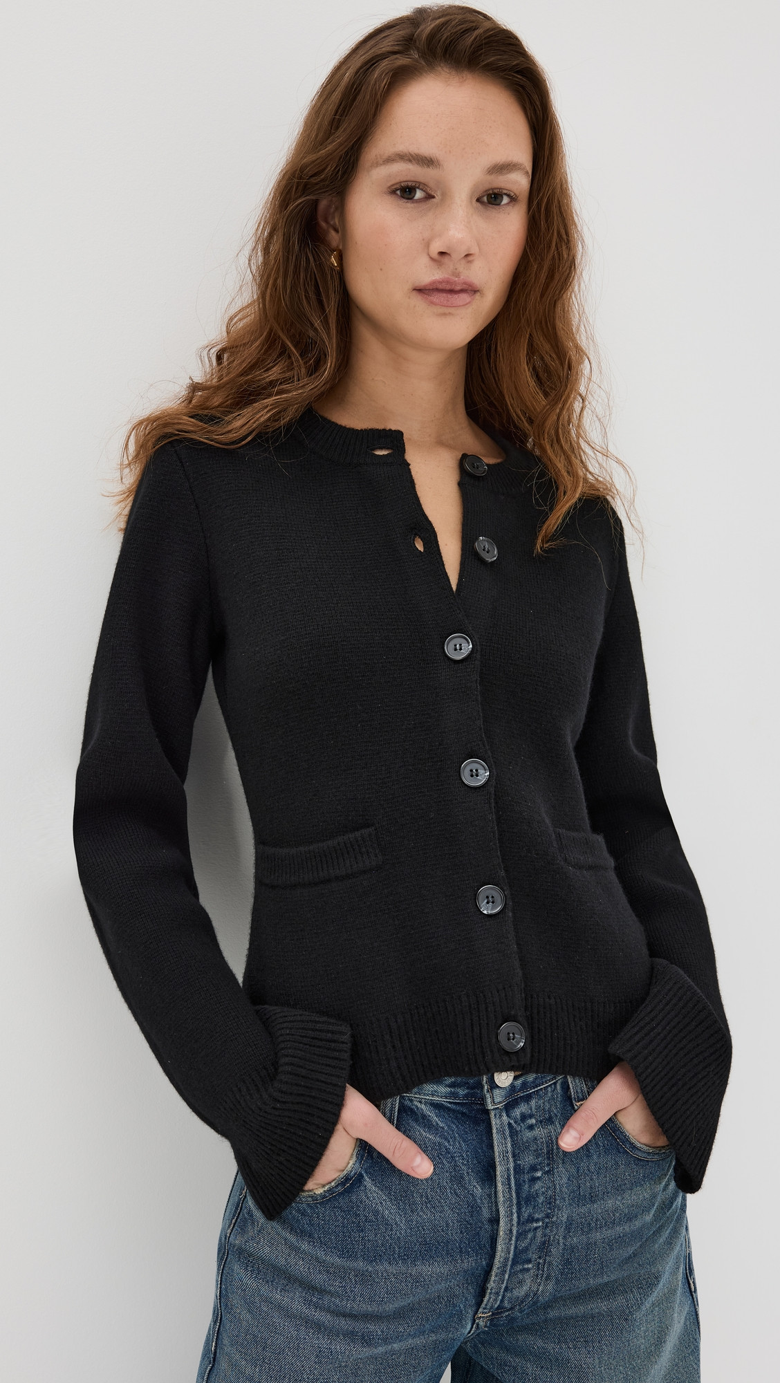 Jenni Kayne Cooper Cardigan Black XS | Shopbop
