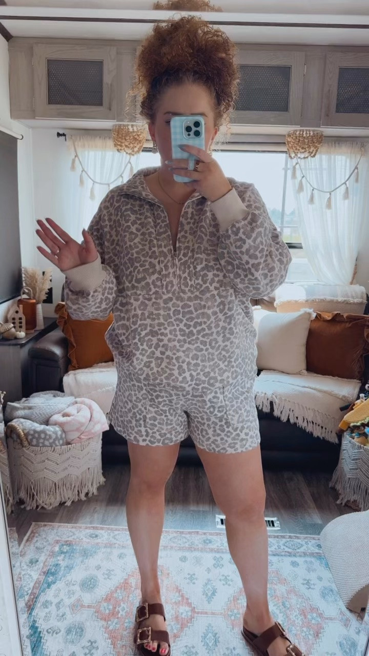Fall transition dressing just got a whole lot cozier 🐆🤎 This set is giving me all the cozy vibes, and I love that the pullover can easily be styled with leggings once the temps start dropping. Definitely one of those pieces I’ll be reaching for all season long ✨ Aerie | Aerie outfit | Aerie matching set | Aerie fall | Aerie fleece | leopard print | leopard outfit | leopard print outfit | fall transition outfit | fall outfit | fall fashion | cozy fall outfit | casual fall outfit | matching set | two piece set | fleece pullover | cozy pullover | women’s fall fashion | everyday outfit | leggings outfit | weekend outfit | casual style | cozy style | fall wardrobe | fall outfit ideas | autumn fashion 🐆

#LTKdayinmylife #LTKootd #LTKgrwm