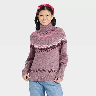 Women's Turtleneck Pullover Sweater - A New Day™ | Target