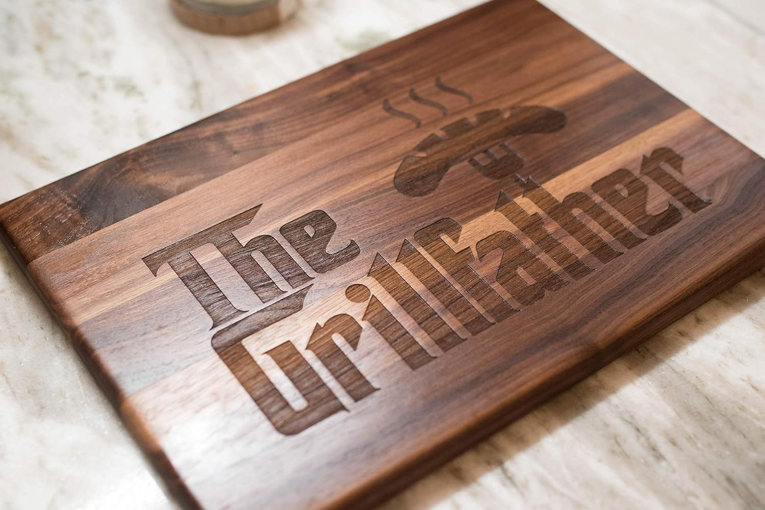 Gift for Dad The Grillfather Cutting Board is Handmade in the U.S.A. Grill - Treat your Father, S... | Amazon (US)