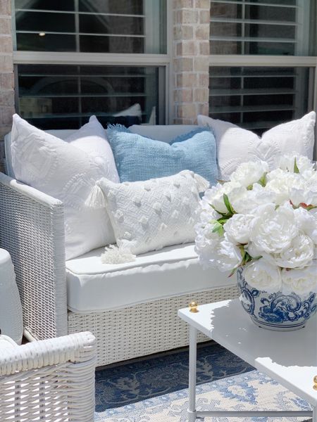 Outdoor patio summer 

#LTKHome #LTKFindsUnder100 #LTKSaleAlert