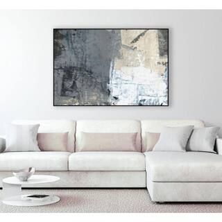30 in. x 40 in. "Shades of Grey I" by Elena Ray Framed Wall Art-WAG154191_4030CF - The Home Depot | The Home Depot