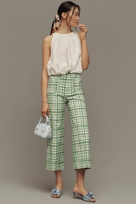 The Colette Cropped Wide-Leg Pants by Maeve | Anthropologie (US)