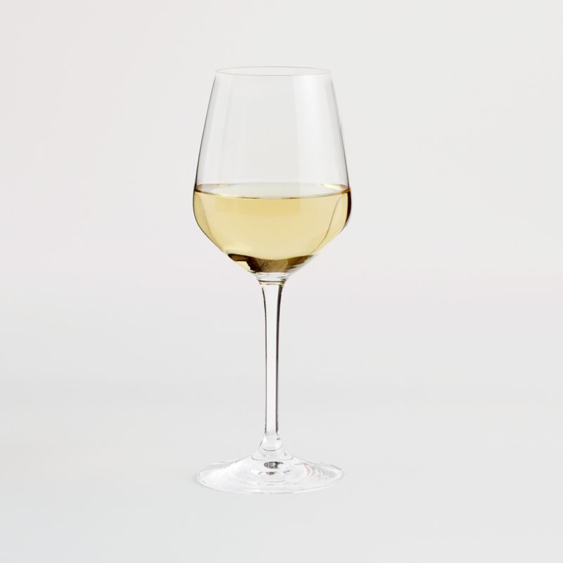 Nattie White Wine Glass + Reviews | Crate & Barrel | Crate & Barrel