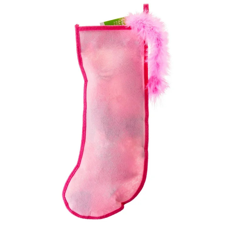 Vibrant Life Holiday 18-Piece Cat Toy Stocking Gift Set, Pink - Walmart.com | Walmart (US)