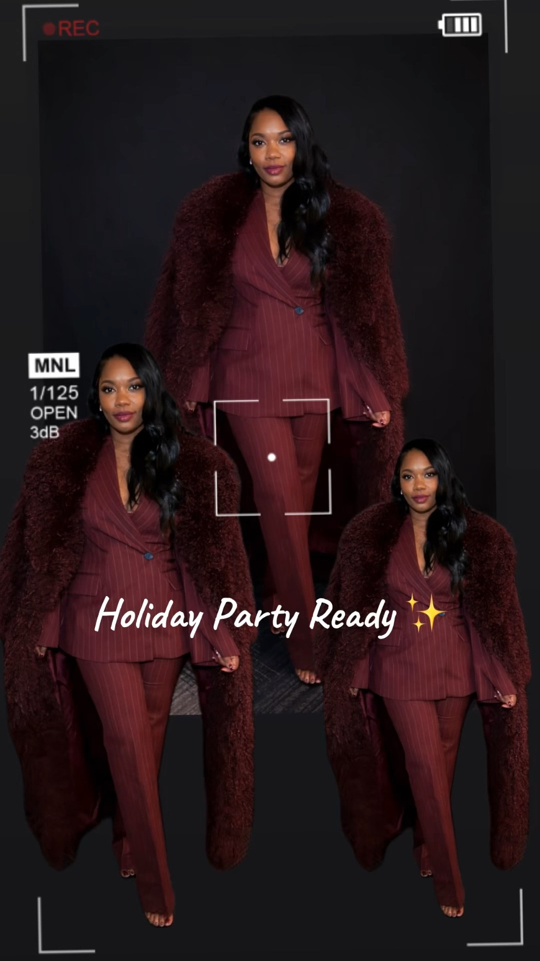 Holiday Party Ready ✨

I’m wearing a size 4 US blazer and size 8 Us pants. The coat is a size small. 

#burgundyoutfit #holidayparty #outfitinspo

#LTKSeasonal #LTKootd #LTKHoliday