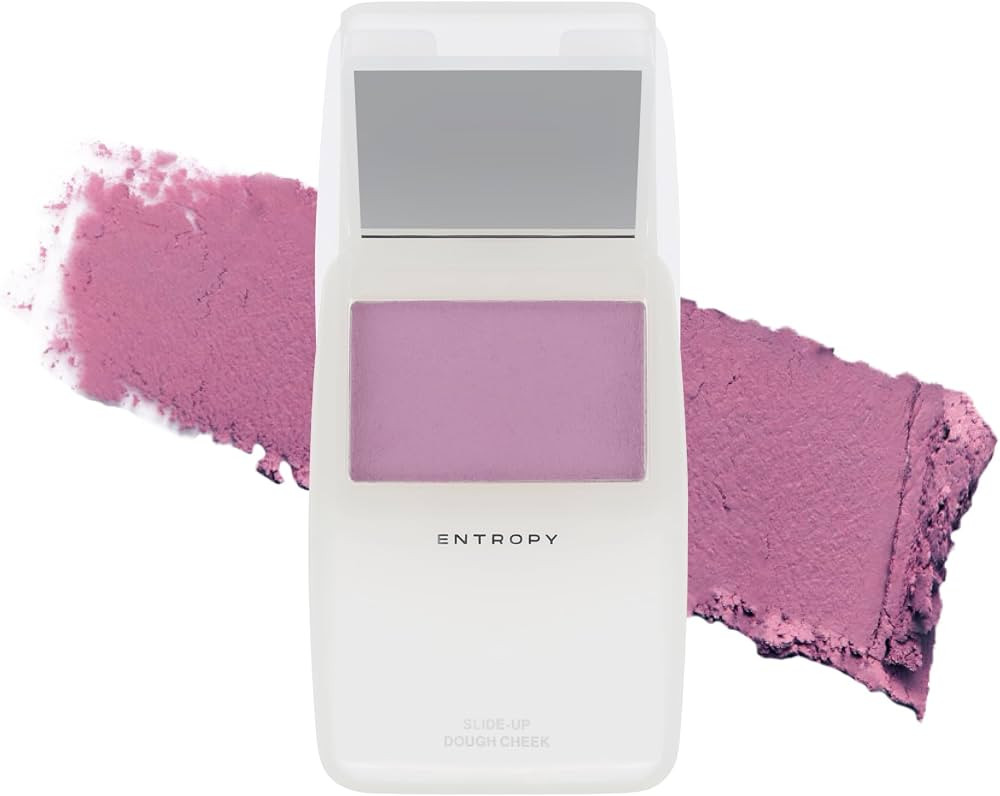 ENTROPY MAKEUP Slide-Up Dough Cheek Blush, Jelly Texture Cream Blush Compact, Buildable Cheek Col... | Amazon (US)