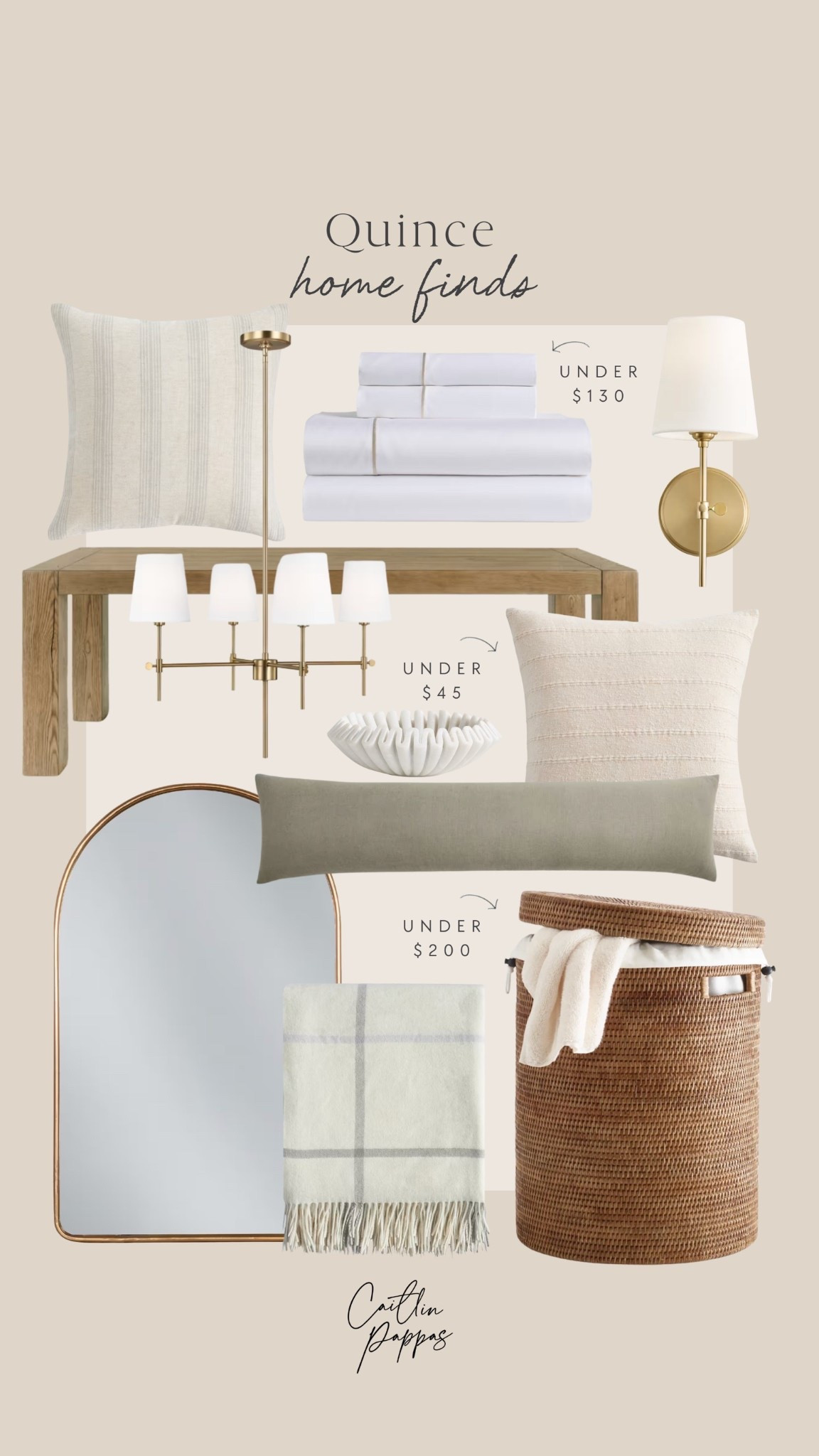 Quince home finds! Loving these neutral home furniture and decor finds from Quince. Neutral Home, Traditional Home, Coastal Home, Pastel Home 

#LTKHome