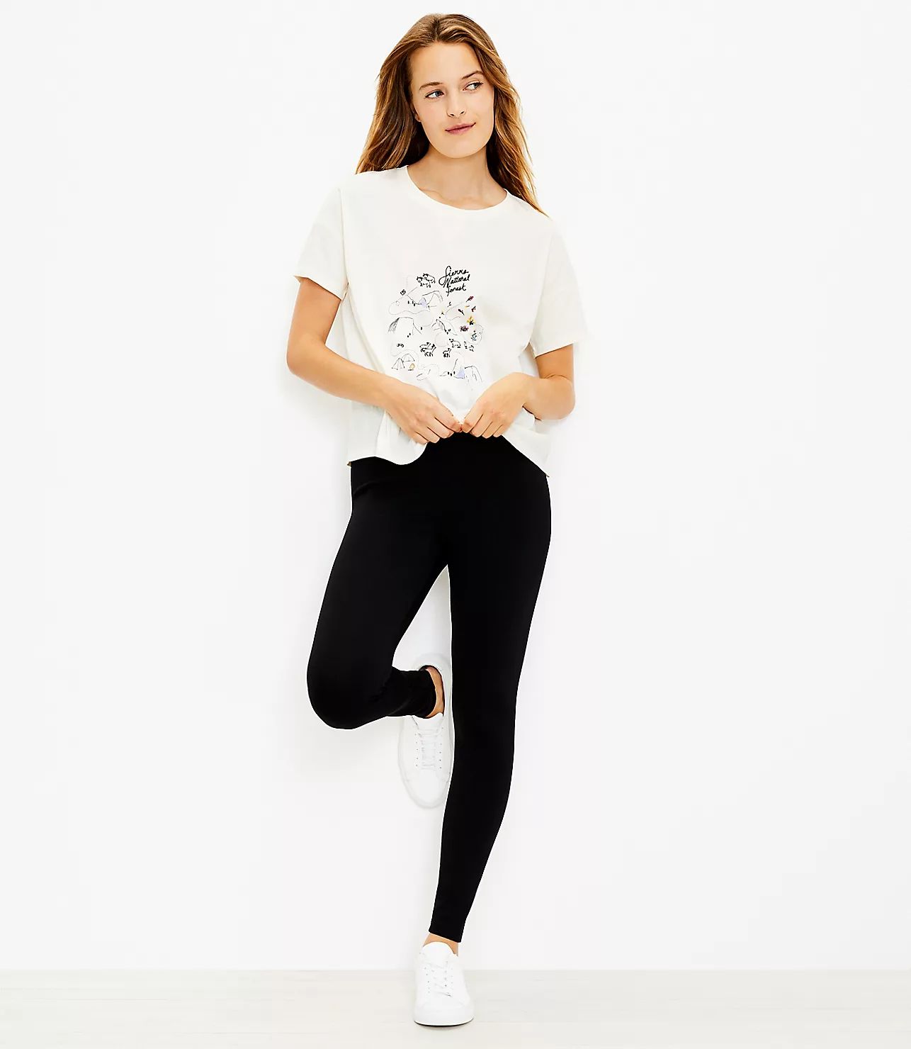 Lou & Grey High Waist Ponte Leggings | LOFT