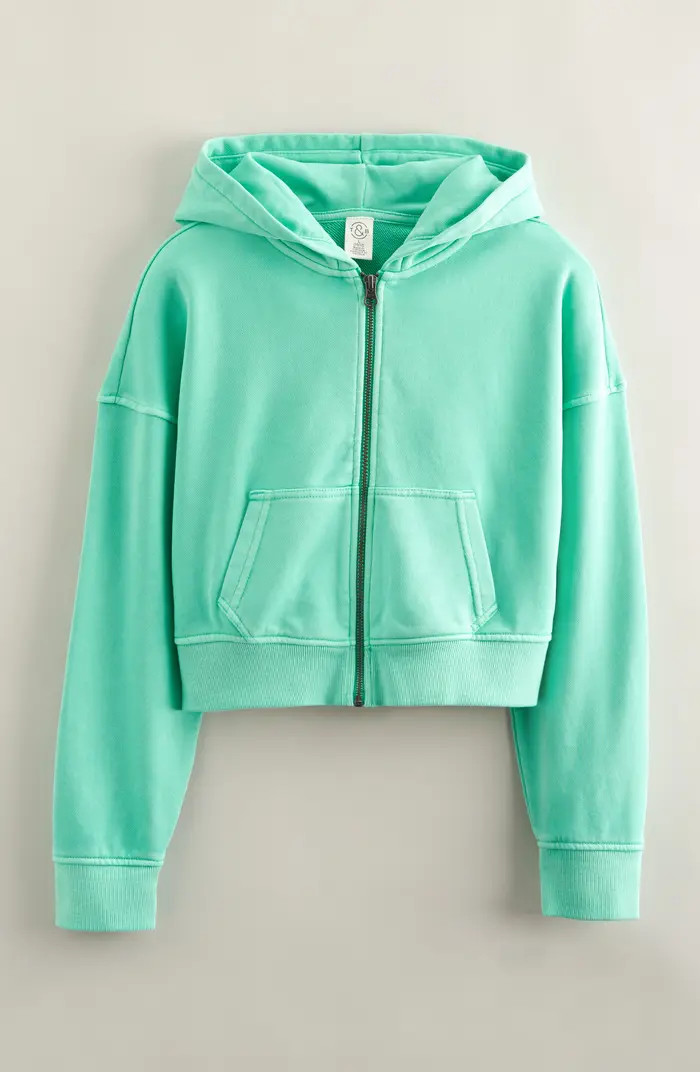 Kids' French Terry Zip-Up Hoodie | Nordstrom