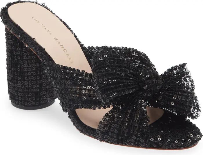 Penny Knotted Sequin Sandal (Women) | Nordstrom