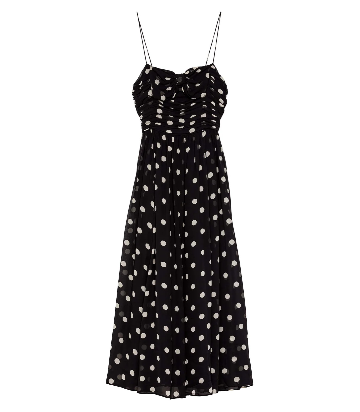 Maryanna Dress - Noir Solstice Sky Dot | DÔEN | DOEN