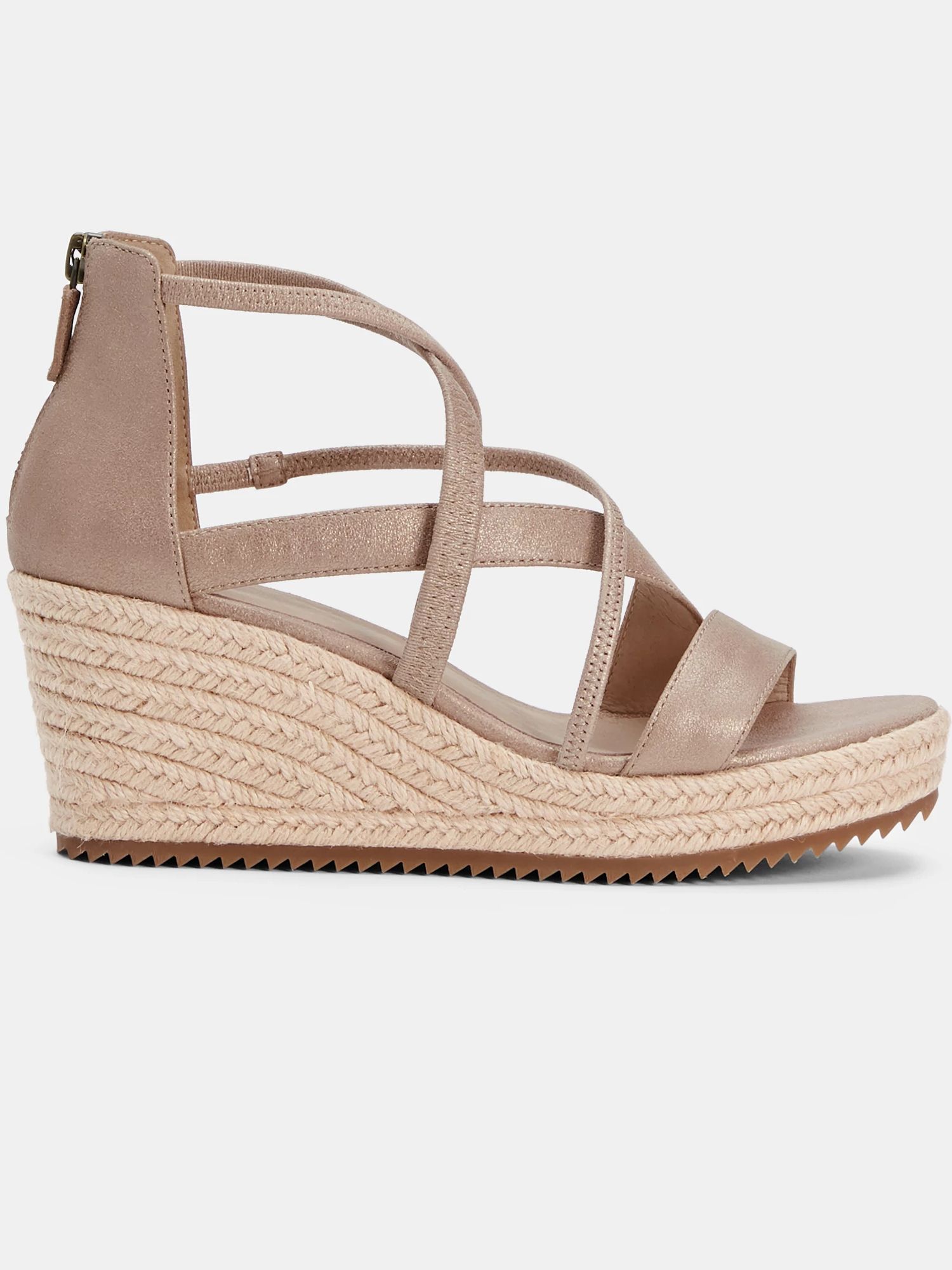 Wanda Tumbled Nubuck Espadrille | Eileen Fisher