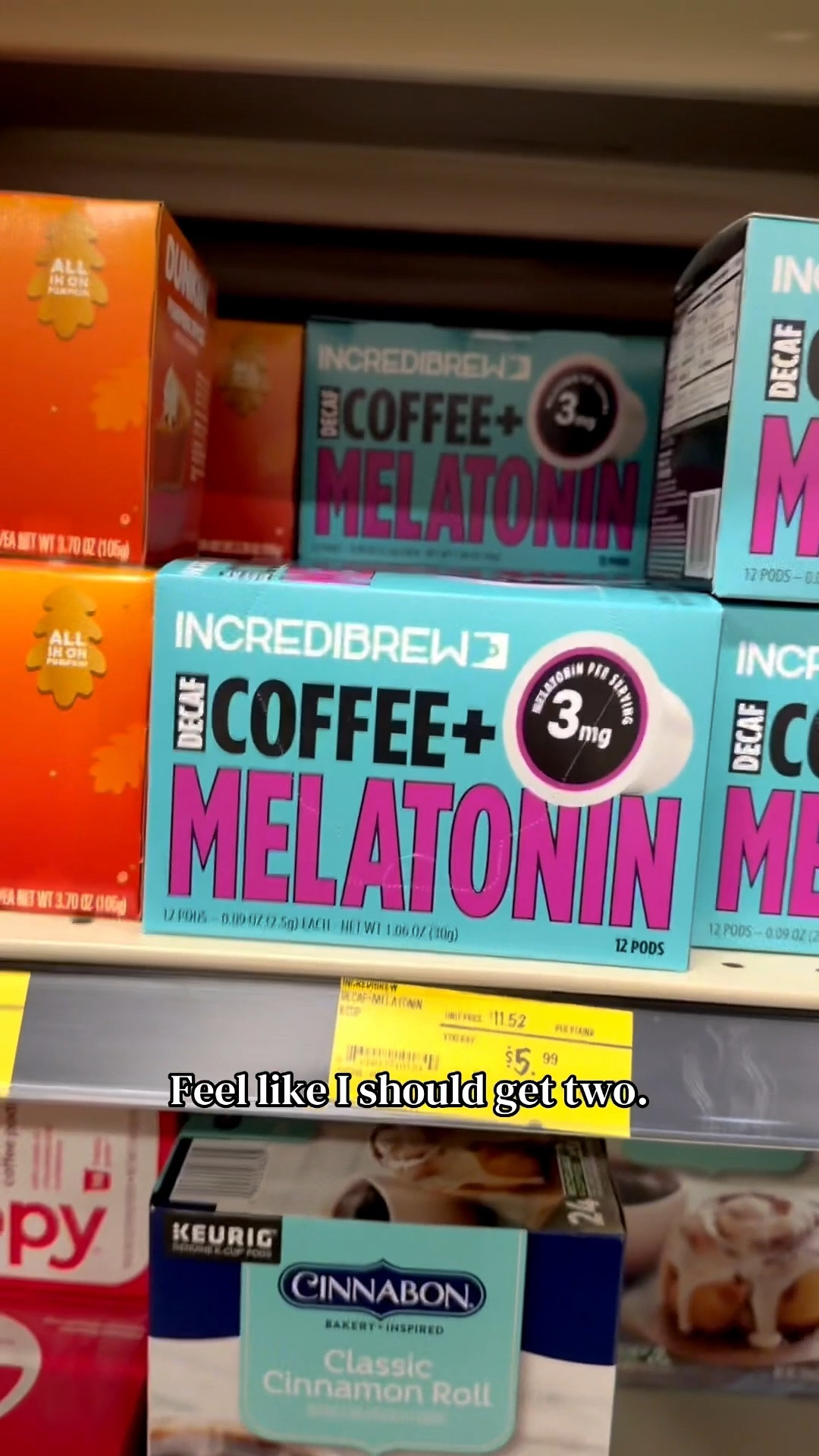 Don’t sleep on this, or I guess do? 💤 lol

I drink a cup of this every night. It’s delicious black or I add something to make it a nighttime sweet treat. The 3mg of melatonin really does help me get to bed easier. My whole family is now onto this!

#LTKFamily #LTKBedtime #Sleep #Melatonin #Bed #SleepAid #Coffee #Decaf #Incredibrew #NightRoutine #NighttimeRoutine #Bedtime #MustTry

#LTKHome #LTKfoodie #LTKselfcare