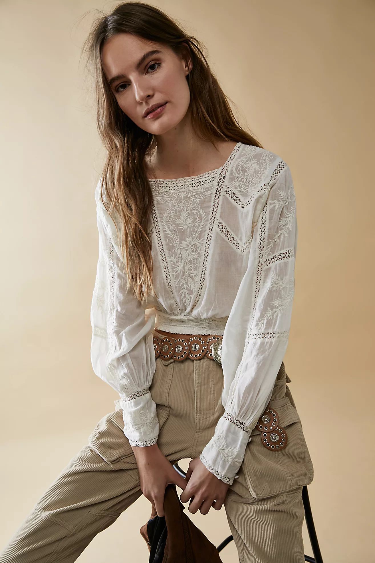 Lucky Me Lace Top | Free People (Global - UK&FR Excluded)